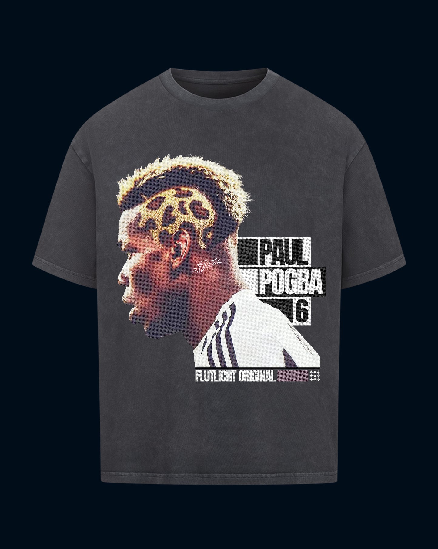 Paul Pogba leopard tee