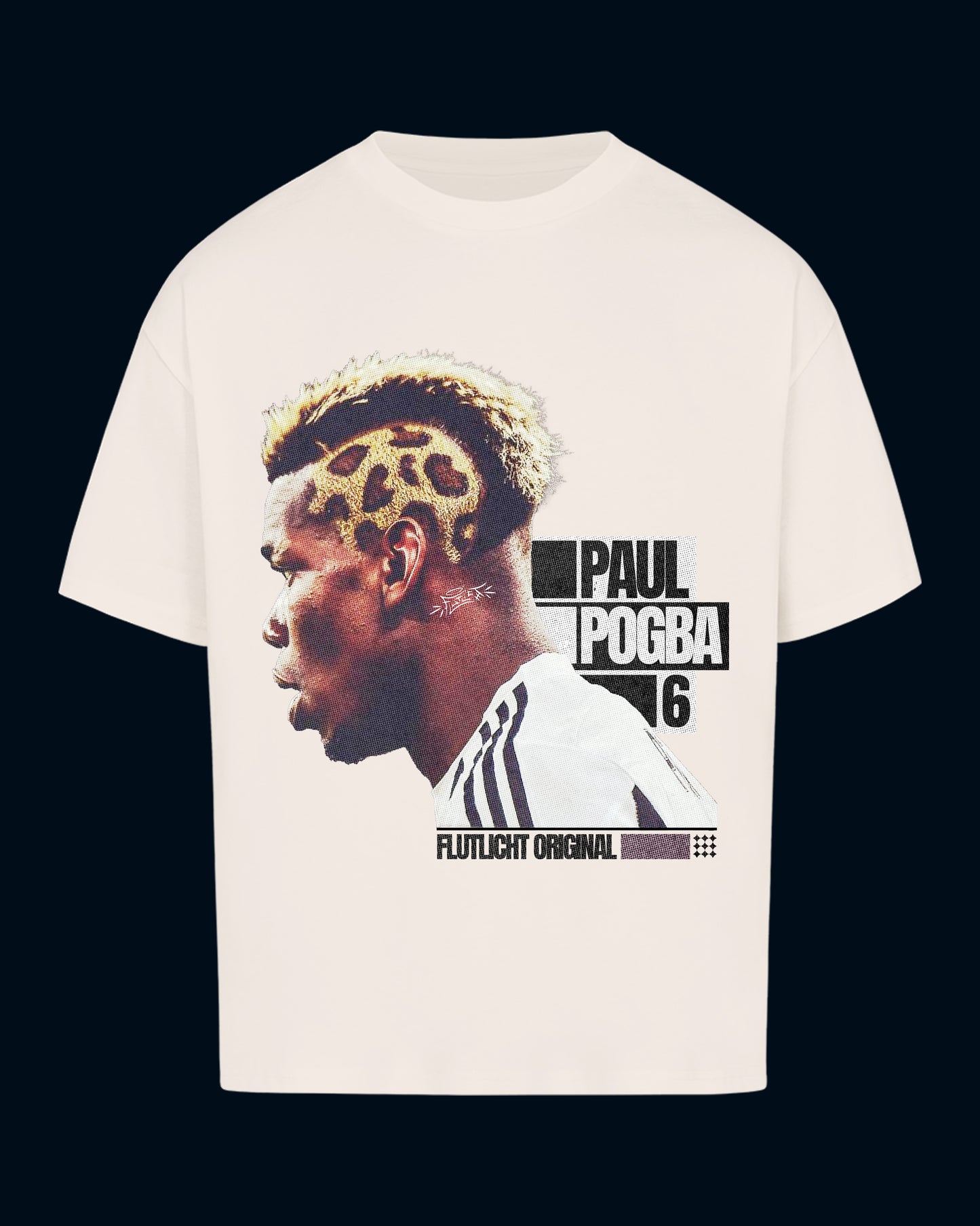 Paul Pogba leopard tee